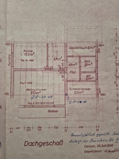 Gepflegtes Haus mit Traumgarten sucht neue Bewohner – DG Grundriss