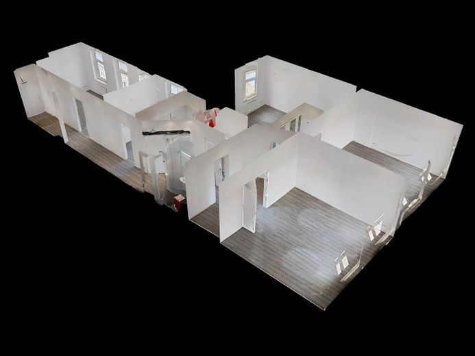 Più budget per candele e zuppa di zucca - Trasferirsi e risparmiare un canone d'affitto netto: ampio appartamento di 4 locali con 115 m² – 3D-Ansicht-Grundriss