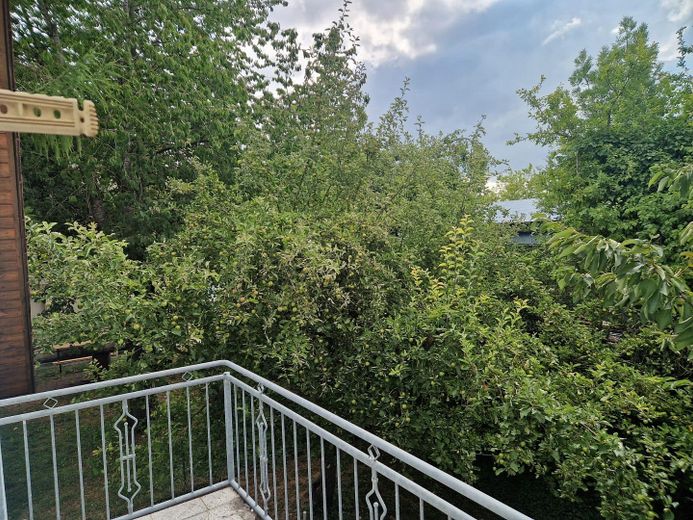 Ausblick Balkon
