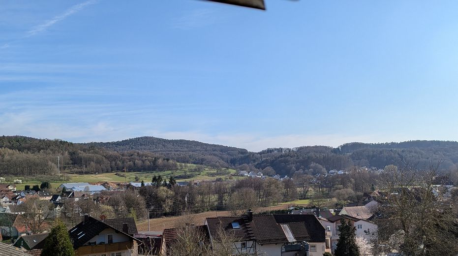 Blick über die Landschaft