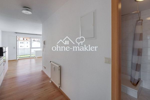 Bel appartement d’une pièce avec balcon dans un environnement calme à Laupheim