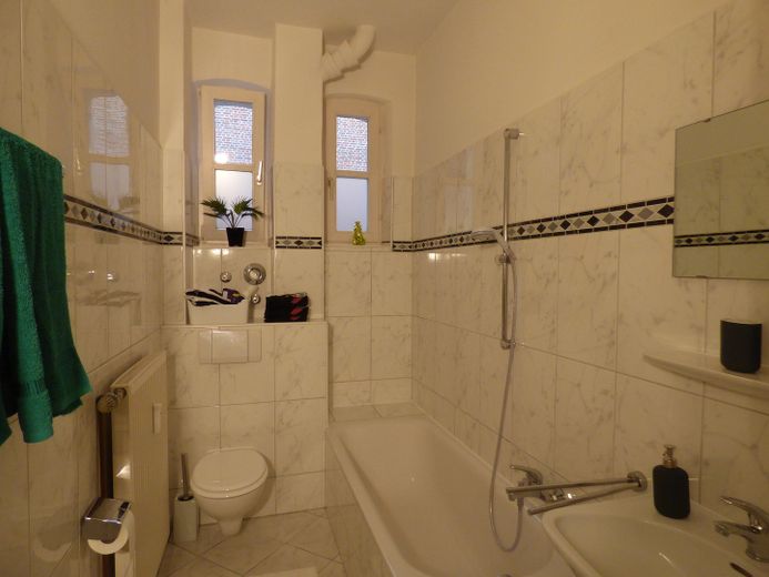 Top 3-room apartment near the castle – Badezimmer