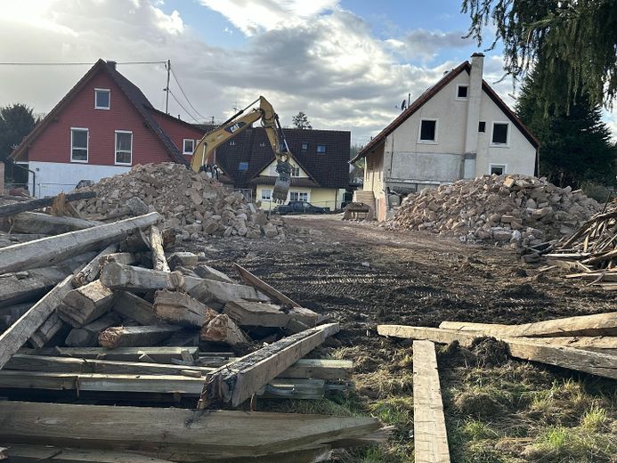 Abbruch Gartenblick