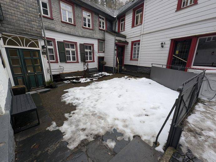 Innenhof für Außengastronomie