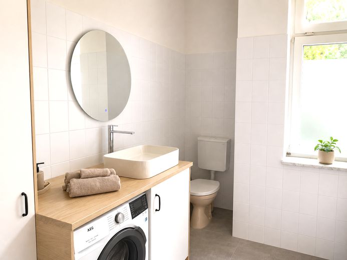 HAVRO HOMES I Sahile yakın yaşayın I Kiel’de dönemsel kiralık şık tarihi bina dairesi – Bad
