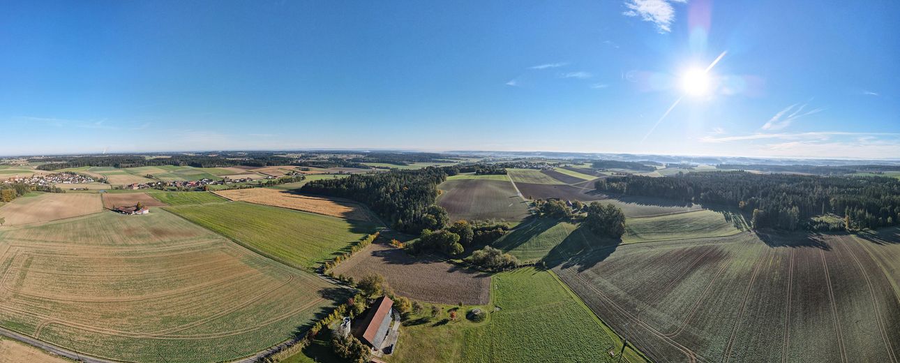 Luftaufnahme von Westen