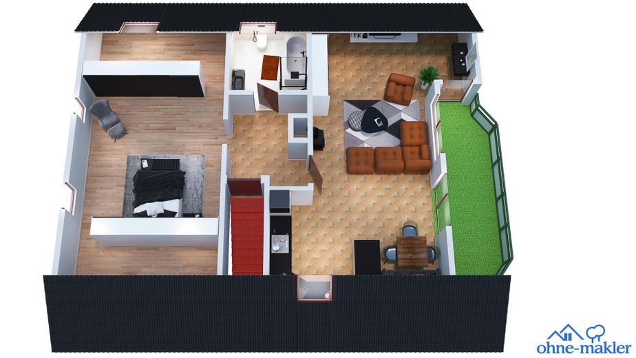 Traumhaus mit Zukunft: Zweifamilienhaus mit Einliegerwohnung, Wärmepumpe & PV-Anlage – DG