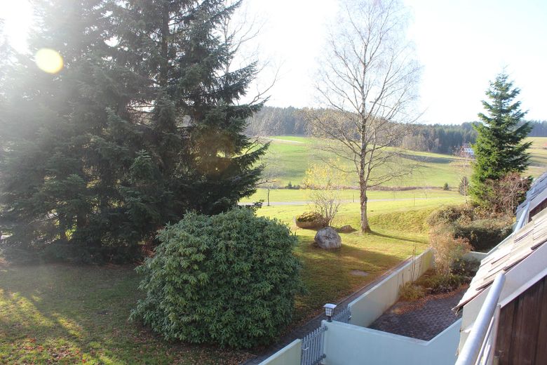 vom Balkon Blick rechts