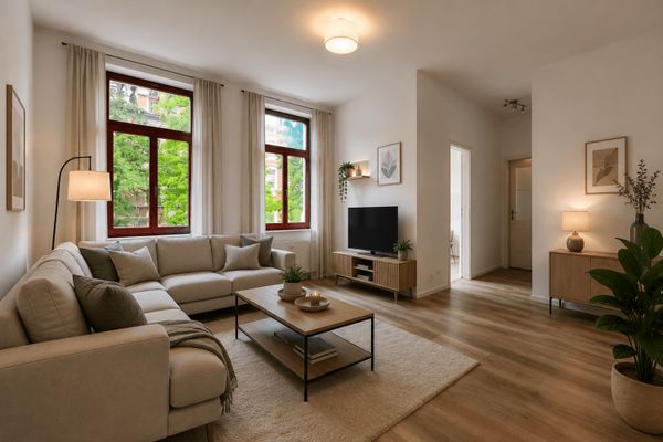 ***Vivere con fascino – curato appartamento di 2 locali a Chemnitz-Altendorf***