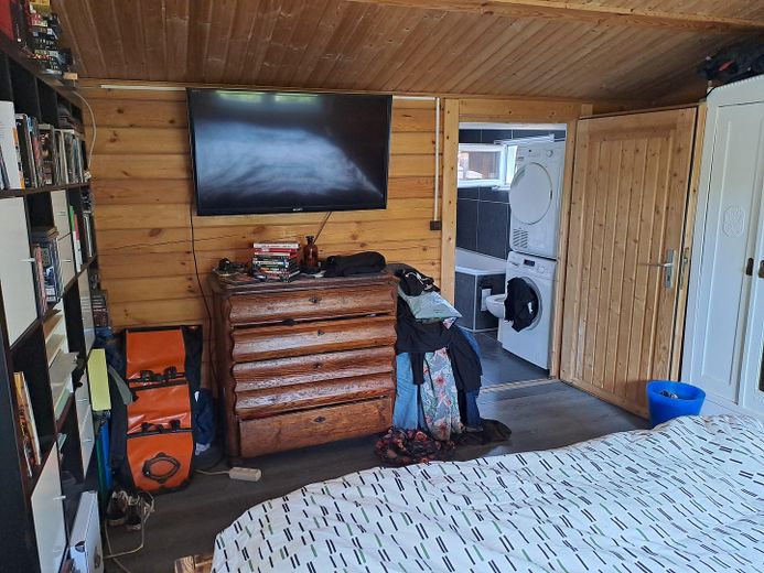 Schlafzimmer-Zugang über Bad