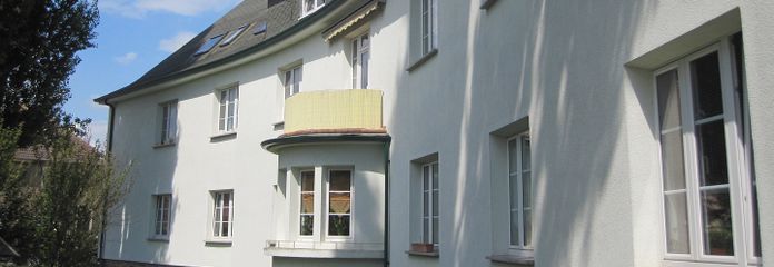 Rückansicht des Hauses