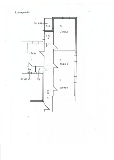 schematischer Grundriß