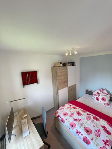 Studentenwohnung an der Universität Regensburg – Schlafraum