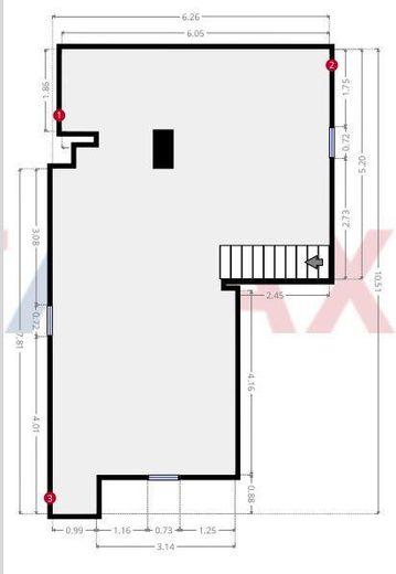Світла 4-кімнатна мезонет-квартира у Фюрті, бл. 111 м² житлової та корисної площі, балкон, ліфт і підземний гараж, без комісії – Фотографія 14