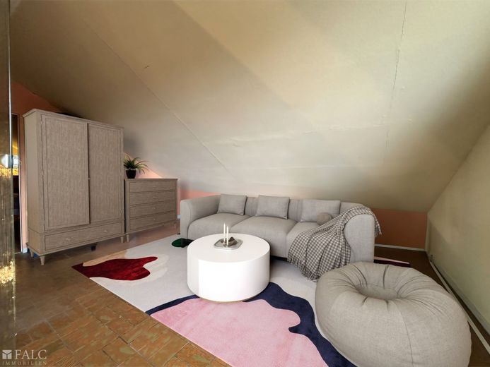 Schlafzimmer DG Homestaging