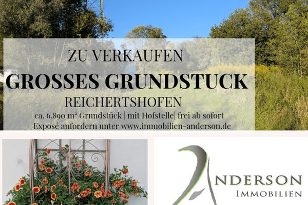 Ampio terreno con azienda agricola e fabbricati esistenti – ca. 6.890 m² a Reichertshofen