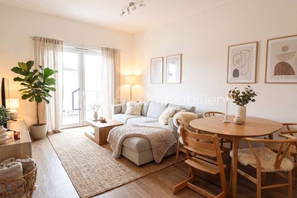Moderne Wohnung mit Balkon | 3 Zimmer | barrierefrei