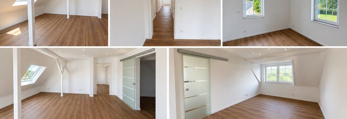 Energetisch sanierte 150 qm Maisonettewohnung, modernisiert und sofort bezugsfertig