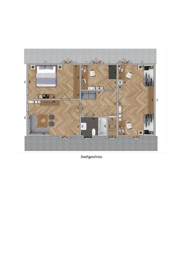 Komisyonsuz: Satılık apartman – Grundriss DG