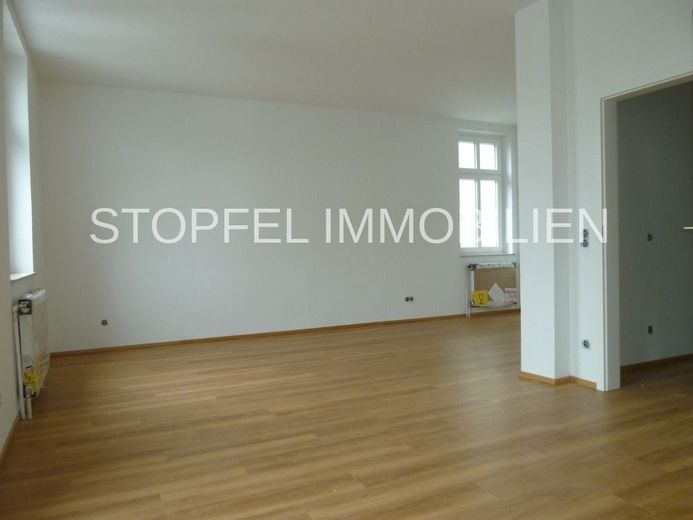 Schöne gepflegte City-Wohnung mit Süd-Balkon – Wohnbereich/Küche