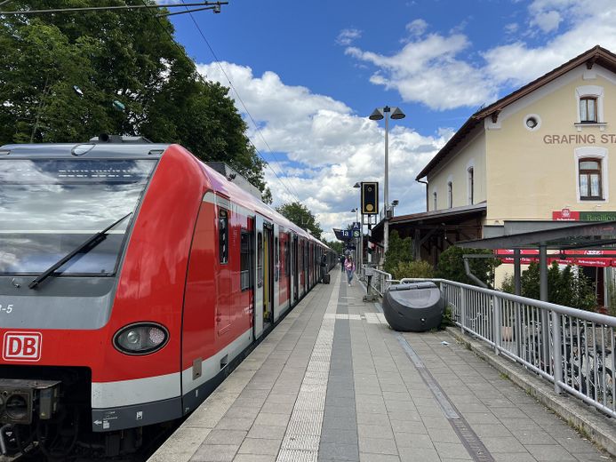 S-Bahnanschluss in der Nähe