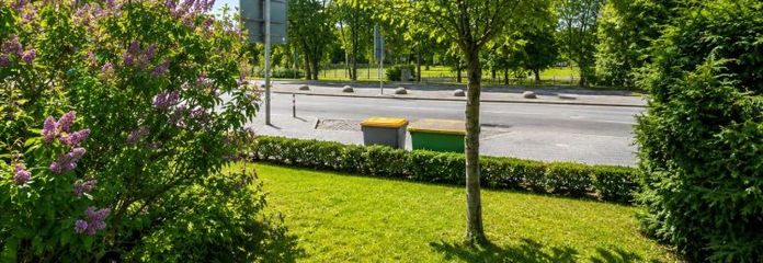 Hitze draußen. Wohnkomfort drinnen. 4-Zi.-EG-Wohnung am Cramer-Klett-Park!