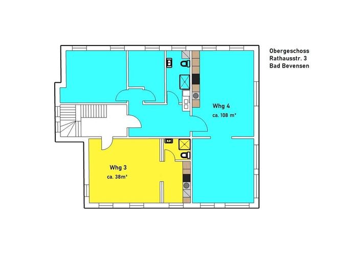 Prima occupazione - Luminoso appartamento di 3 stanze in posizione privilegiata - adatto per WG – Foto 13