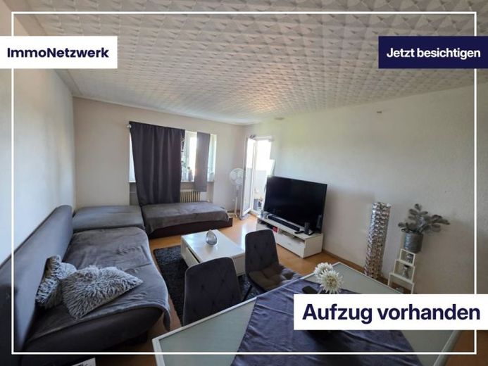 Світла 2‑ZKB‑квартира з лоджією та широким видом на зелень – SB-Dudweiler Nord – Foto 1