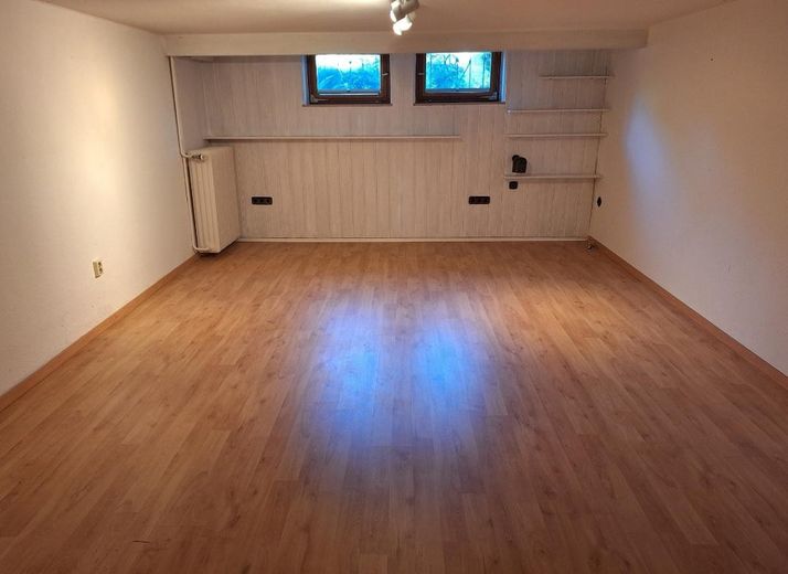 Großzügiges Einfamilienhaus in Alleinlage mit 3.250 qm Grundstück – Kellerraum (Laminat)