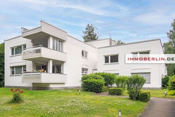 IMMOBERLIN.DE - Hubertussee'de! Grunewald'da yenilenmiş, güneş teraslı 3 odalı daire