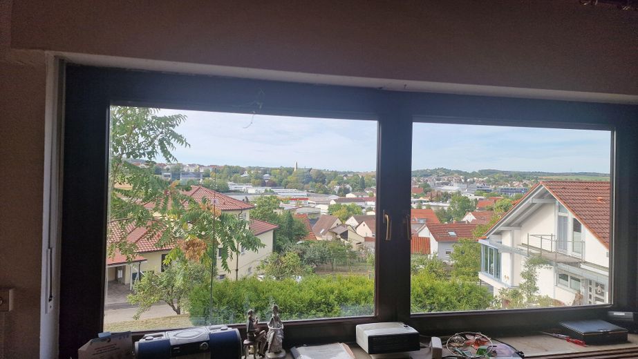 Detached house Oberderdingen – Wohnzimmer Blick n. Süden