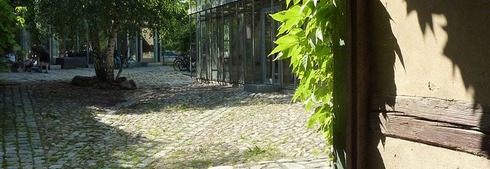 Hofzugang über das Baudenkmal