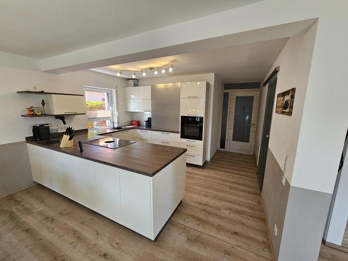 Offene Küche mit Insel