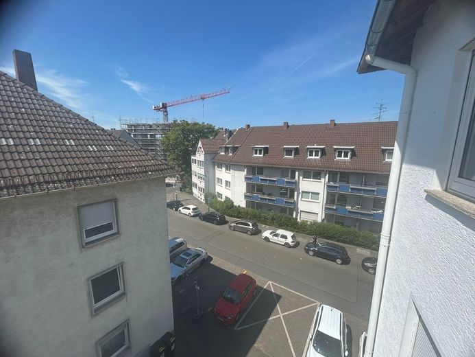 Ausblick vom Balkon