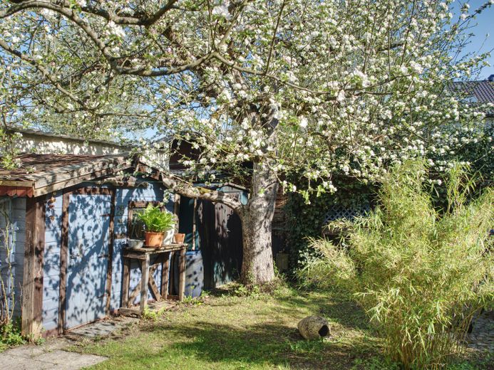 Provisionsfrei - Doppelhaushälfte mit traumhaftem Garten in absolut ruhiger Lage in Großhadern – Garten