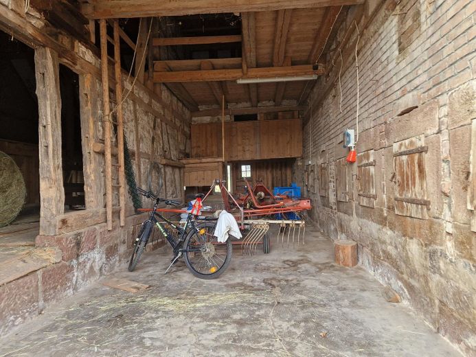 Scheune Innenansicht