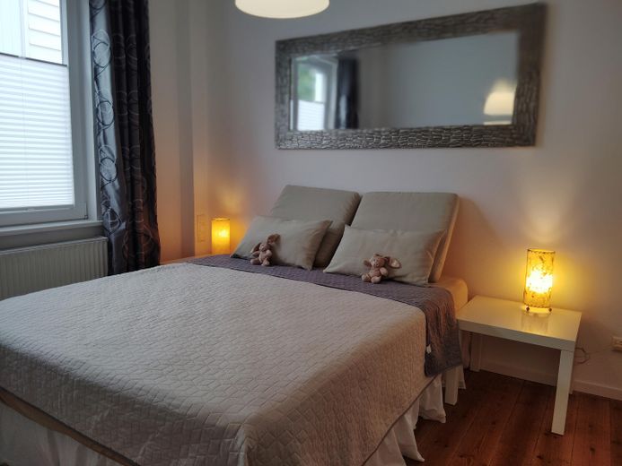 Modernized semi-detached house with view of the Schlei No commission from private seller ... living like on vacation! – Schlafzimmer UG