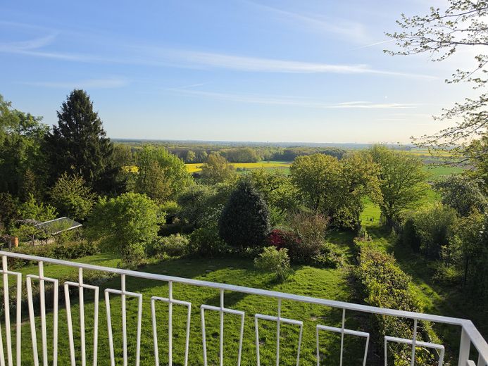 Blick vom Balkon