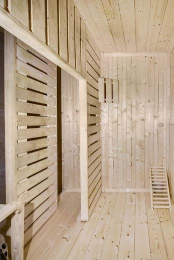 Sauna im Badezimmer