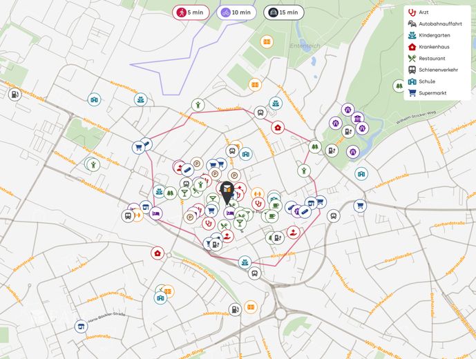 Viel Platz, viel Komfort - Gepflegte Maisonette-Wohnung samt Klimanlage im Herzen von Troisdorf! – Mikrolage