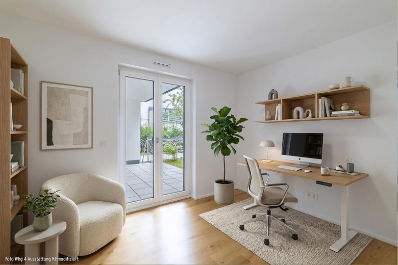 *BEZUGSFERTIG* TOP-AUSGESTATTETE 3-ZIMMER-TERRASSENWOHNUNG DIREKT AM WESTPARK – Foto 7