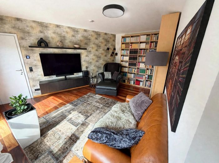 Architect-designed villa with a dream view in a prime location in Hof – Zimmer EG