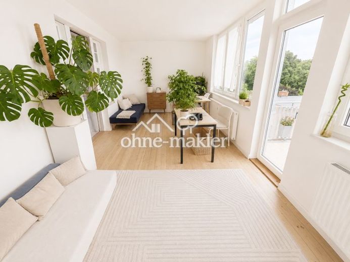 Sonnige 3-Zimmer-Wohnung im sanierten Altbau – Foto 1