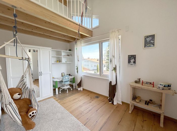 2 moderne WG-Zimmer in Tutzing – Bahnhof, Garten und Homeoffice – Zimmer 2, Zimmer 3 baugleich