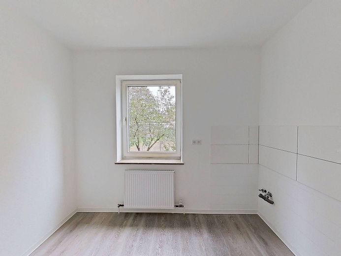 Helle 3-Zi.-Whg. mit Wannenbad in fußläufiger Nähe zum Stadtzentrum – Ansicht I: Küche