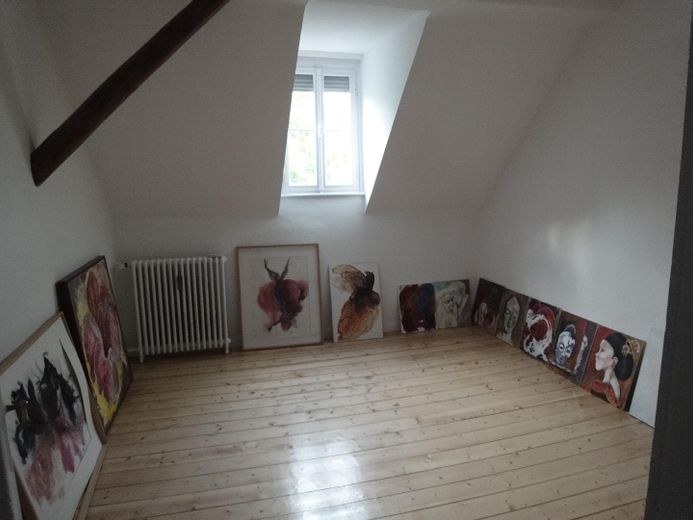 Mieszkanie typu atelier z zabudowaną kuchnią – Schlafzimmer 17 qm