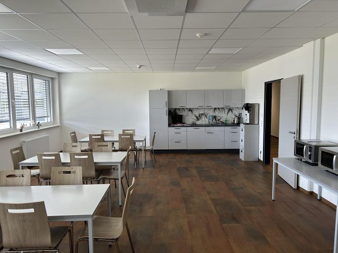 Aufenthaltsraum und Küche