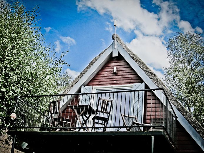 Balkon über der Mildenitz