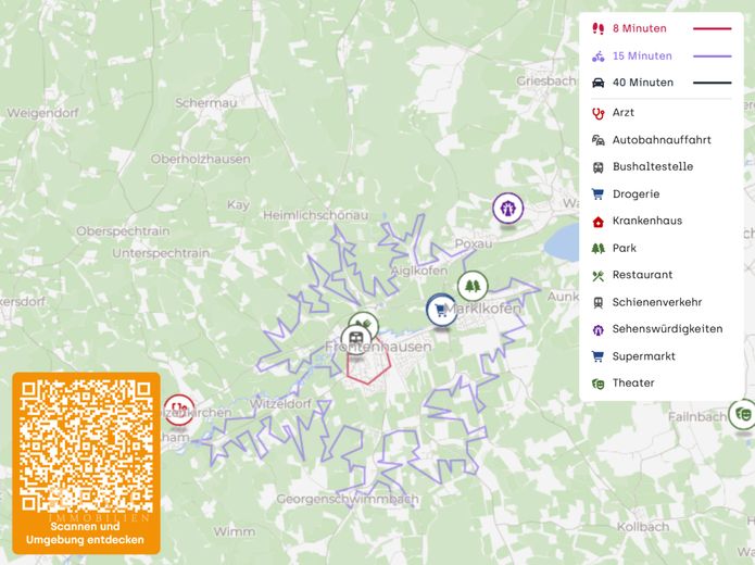 Neuwertiger Bungalow mit Einliegerwohnung &amp; hoher Energieeffizienz – Lageplan