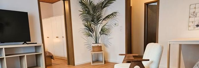 Moderno appartamento arredato di 2 locali a Fürth - PREZZO TUTTO INCLUSO – Wohnzimmer